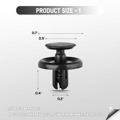 Xislet fender liner screws replace OEM bolts for reliable engine cover maintenance.