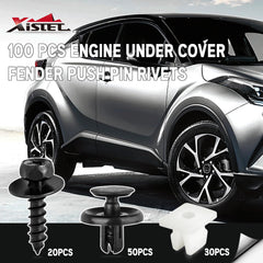 Xislet front bumper support grommets keep trim panels securely in place on the road.