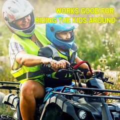 Kids enjoy a steadier ride with the Xislet paracord grip