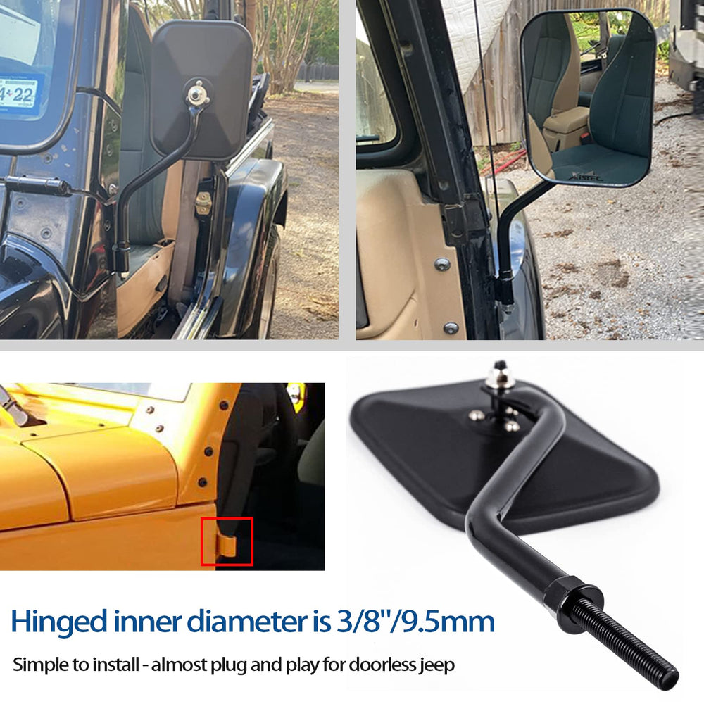 Xislet hinge inner diameter check ensures proper fit for your Jeep.