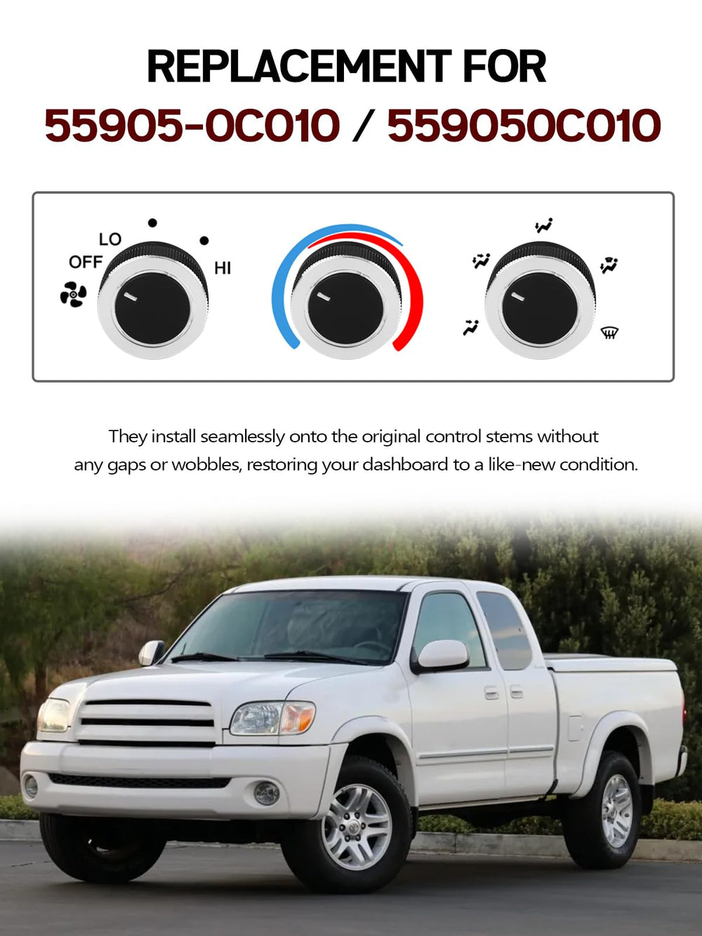 Xislet OEM+ styling enhances the truck interior’s modern look.