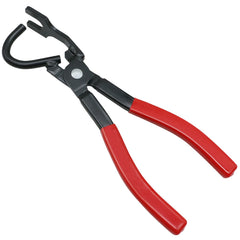 XiTuanYuan 38350 exhaust hanger pliers angled view for easy rubber hanger removal