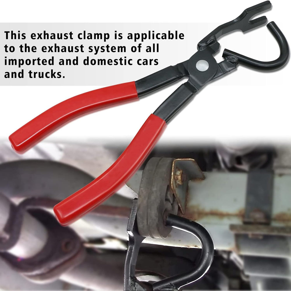 XiTuanYuan 38350 pliers in hand ready to remove rubber brackets on a vehicle