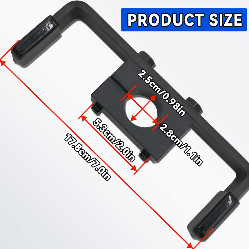 XiTuanYuan crankshaft positioning tool in use for accurate timing setup.