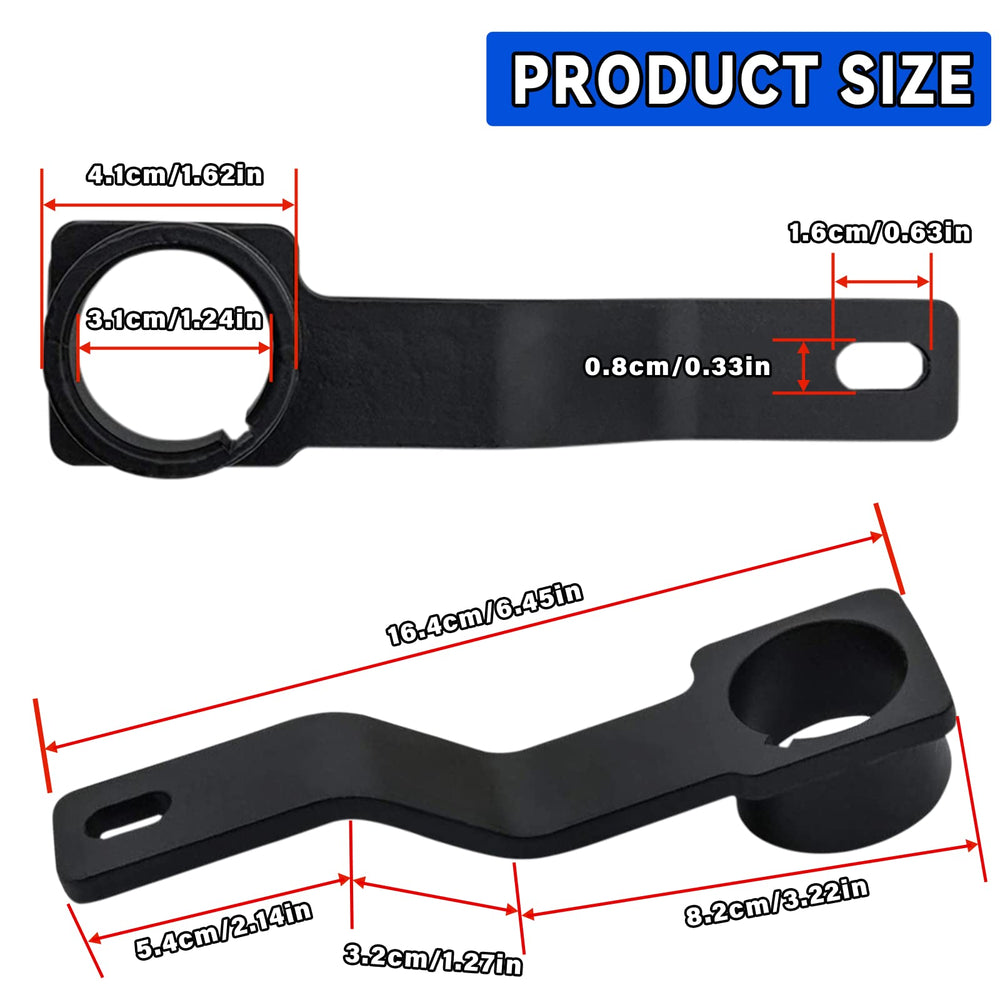 XiTuanYuan hardened CR-MO steel tool with black oxide finish.