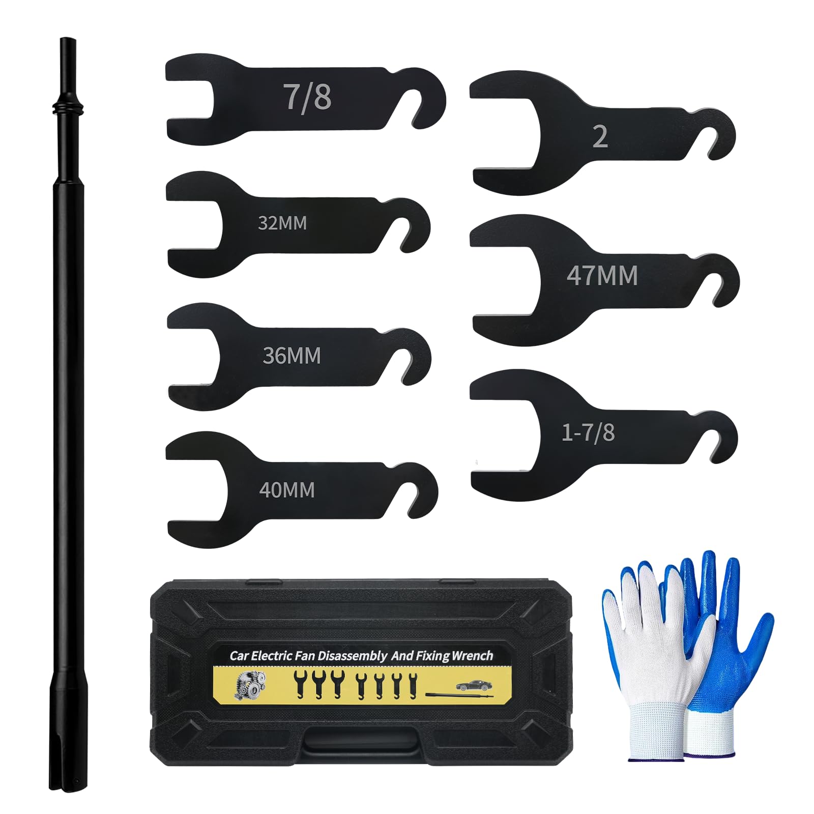 XiTuanYuan 2-inch drive wrench supports a wide range of fasteners.