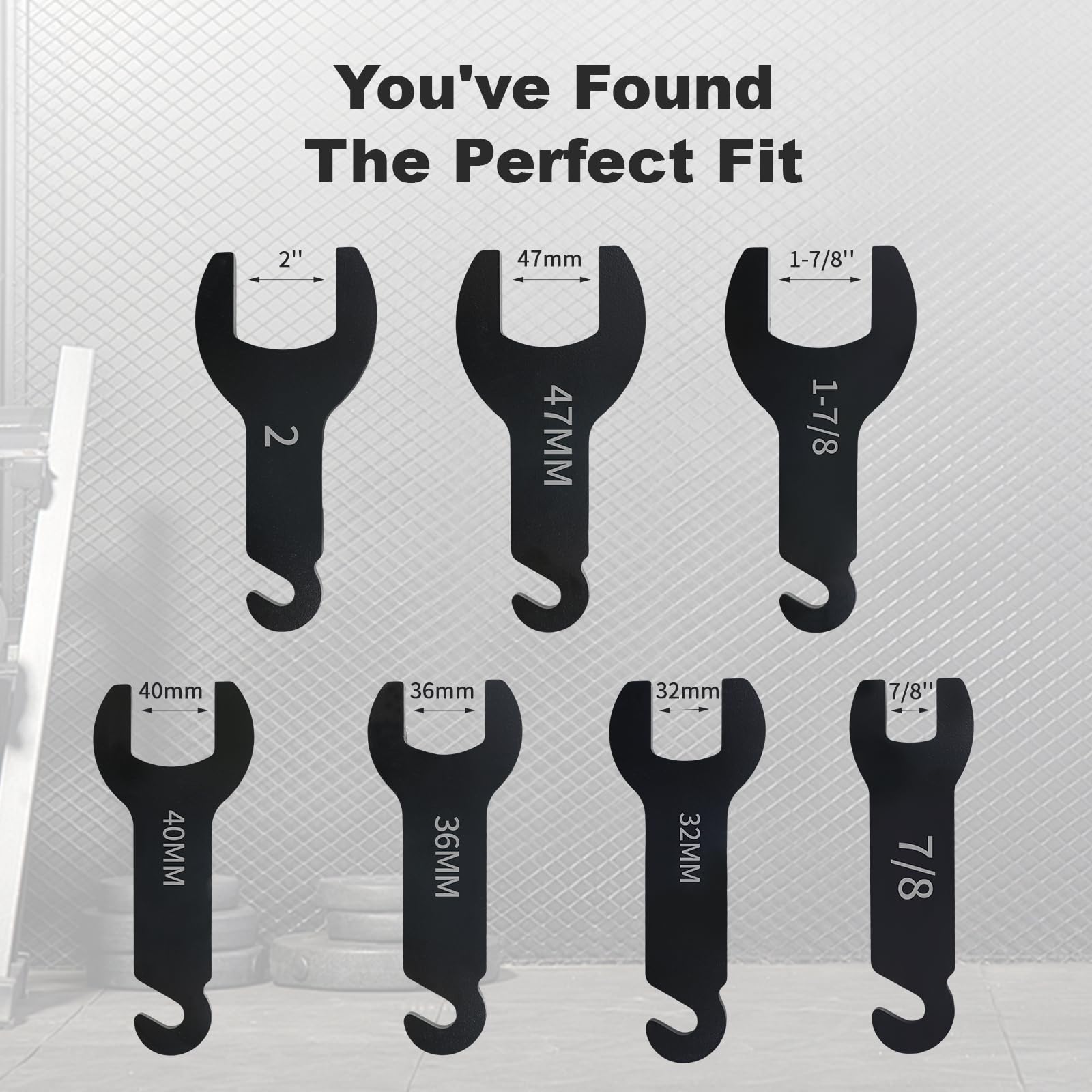 XiTuanYuan attachment wrenches sized for quick, secure fits.