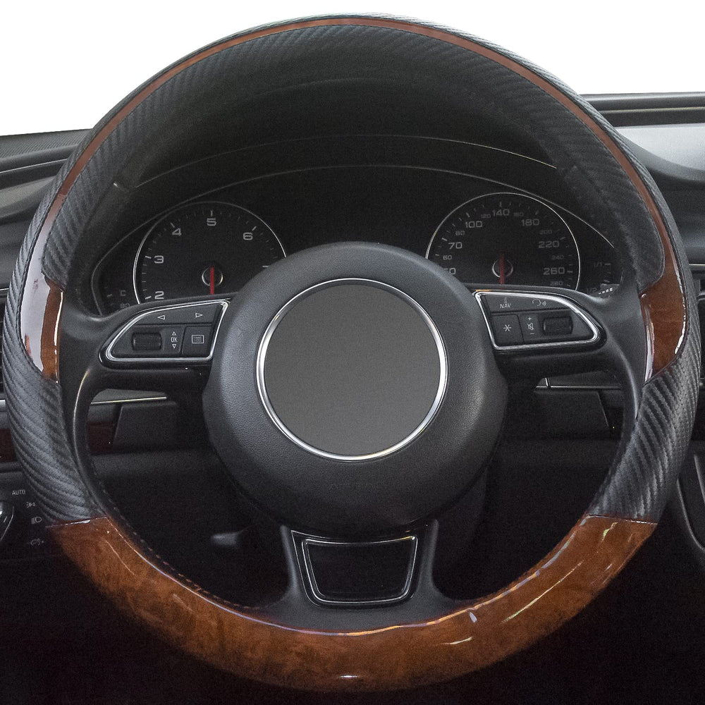 Xizopucy white inner ring absorbs vibration for smoother driving feel.