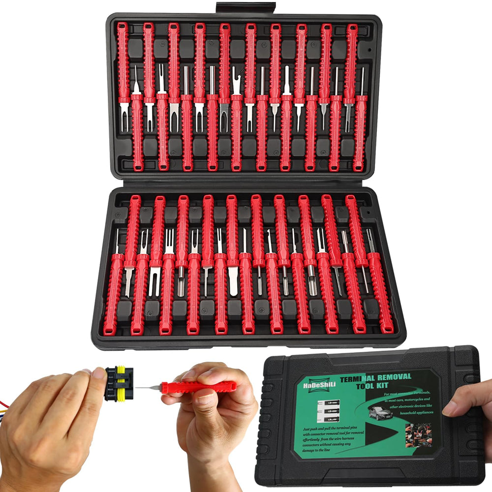 XLWJBES 41-piece pin removal tools set in case for easy wiring repairs