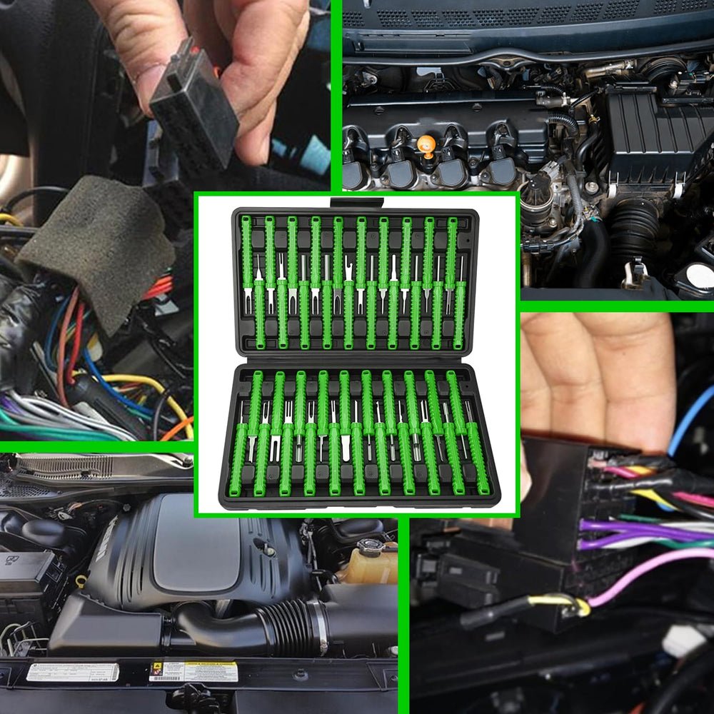 Green XLWJBES toolkit supports reliable wiring harness repairs and troubleshooting.