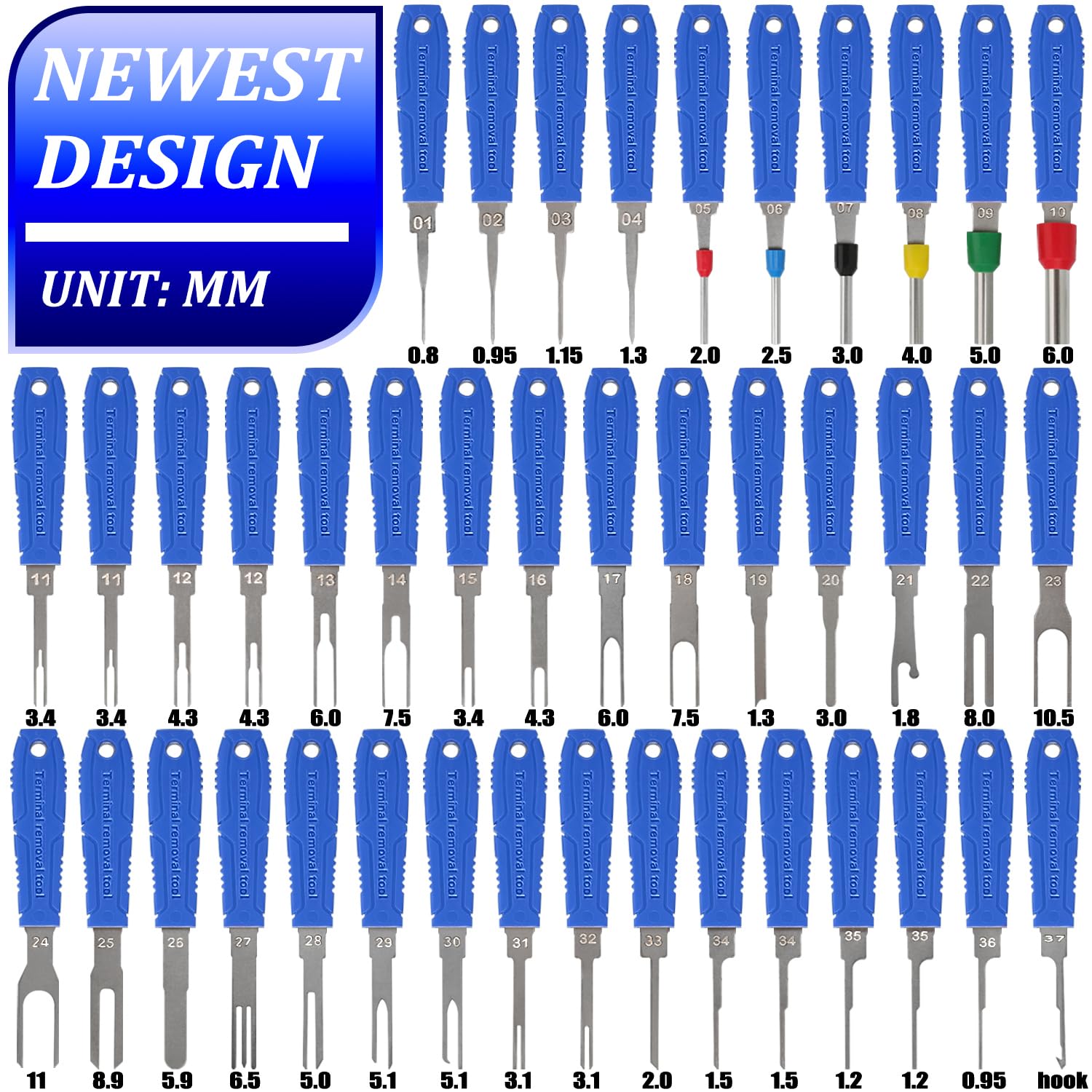 XLWJBES pin removal tools in use for quick connector service.