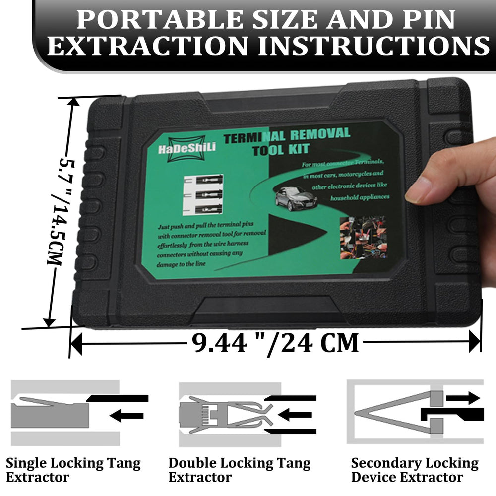 XLWJBES rubber-textured handles provide comfortable grip during connector repairs