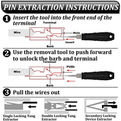 XLWJBES semi-circular removal tools reach curved terminals with ease