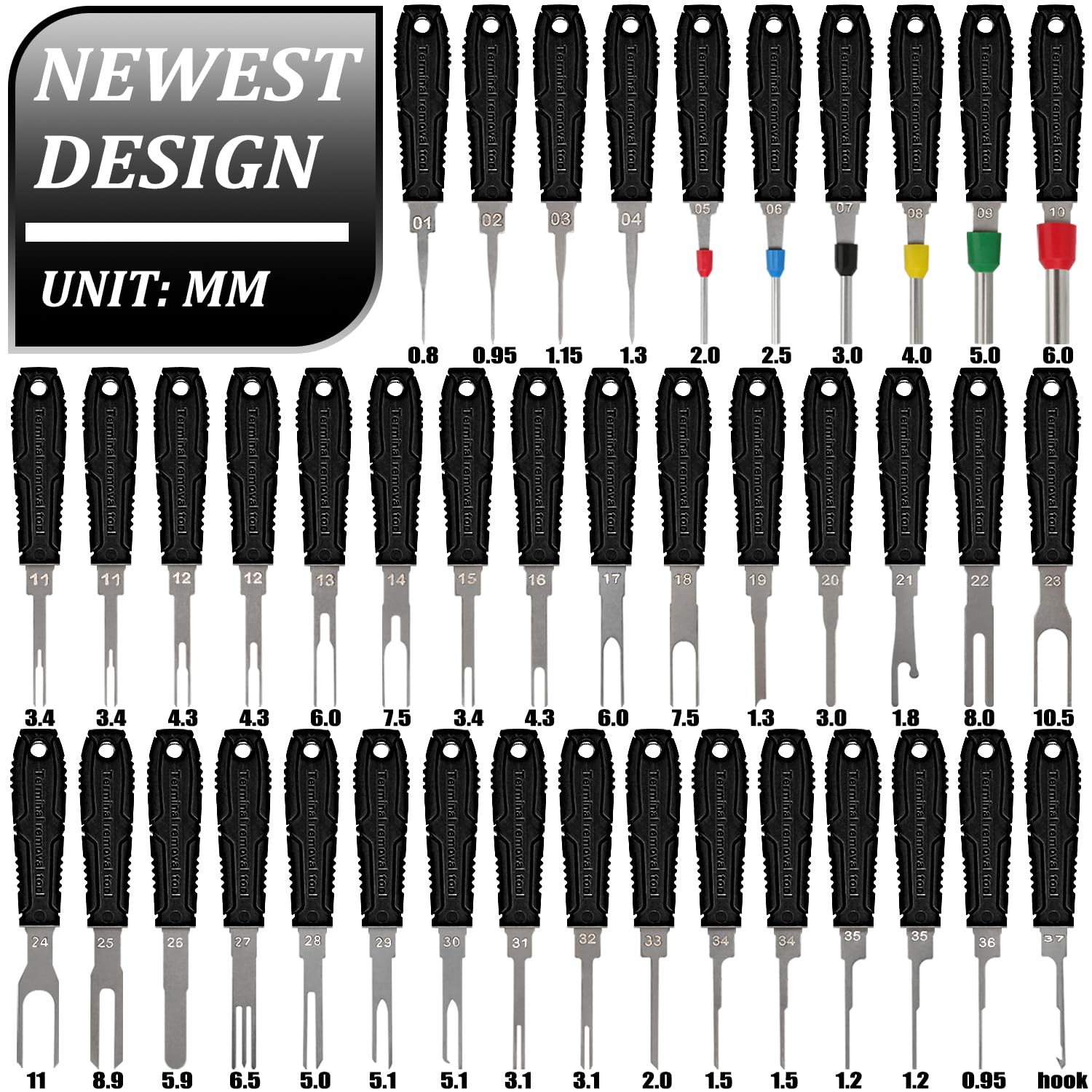 XLWJBES single-pin removal tools offer precise control for single locking tang connectors