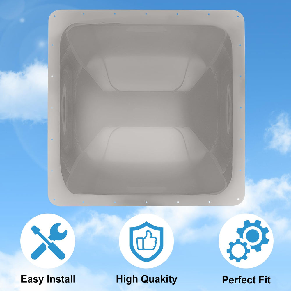 XMK easy-install design with pre-drilled holes simplifies rooftop upgrades.