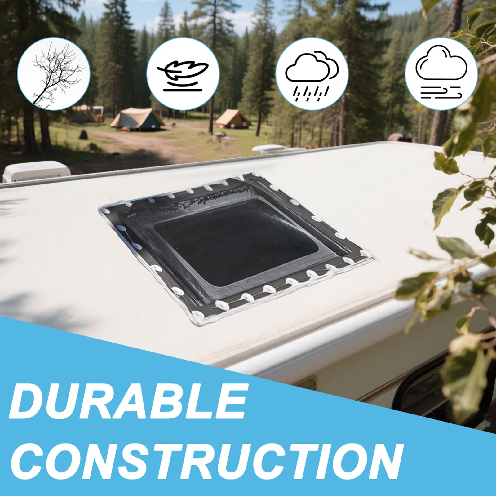 XMK polycarbonate dome offers impact resistance and UV protection for longer-lasting skylight performance.