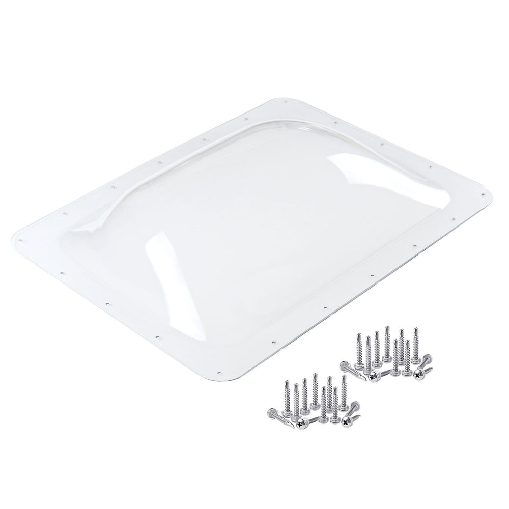 XMK skylight cover front view for 18x26 outer size on 14x22 RV skylights