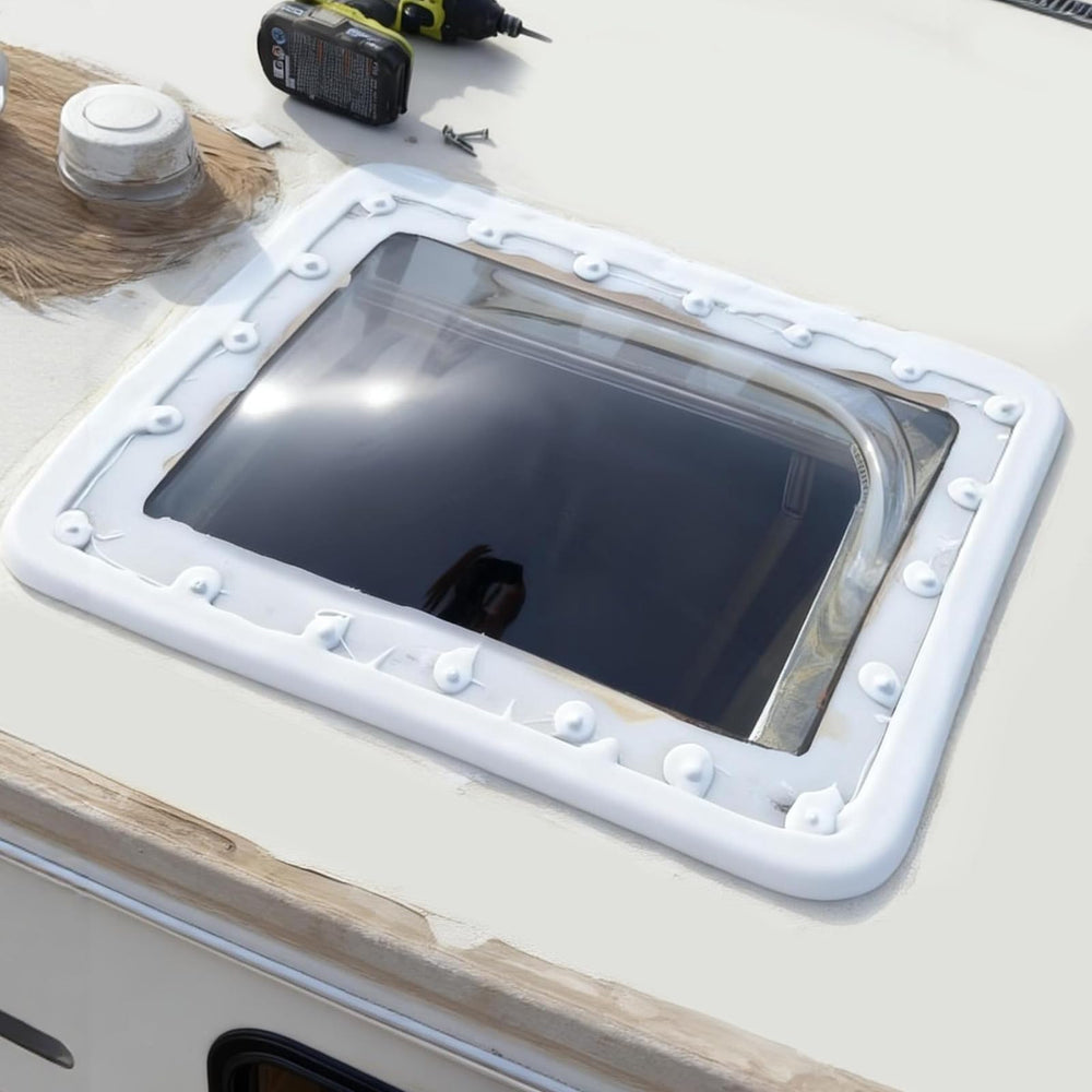 XMK dark blue skylight cover option adds style and shading