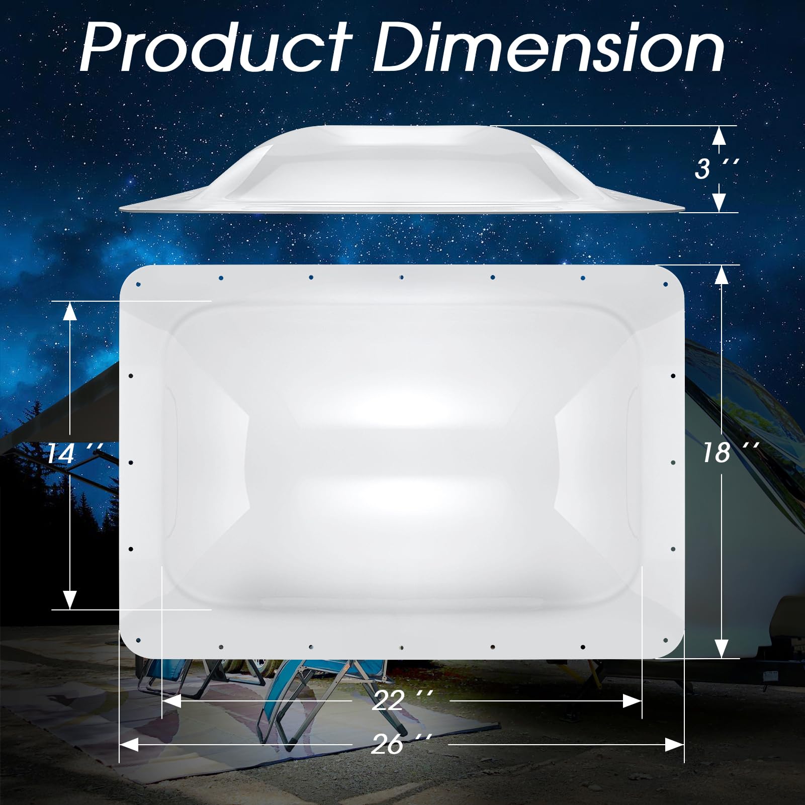 XMK skylight UV protection coating shields RV interior from sun damage