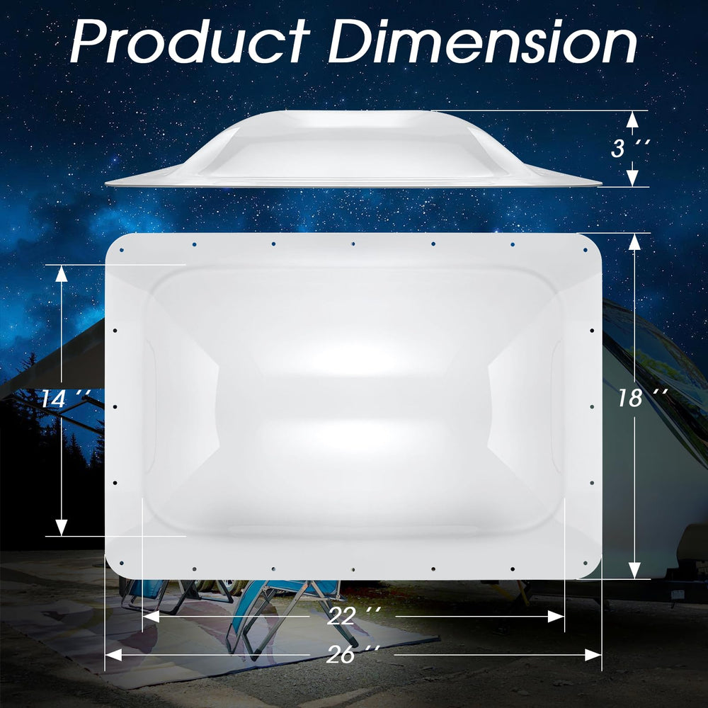 XMK skylight UV protection coating shields RV interior from sun damage