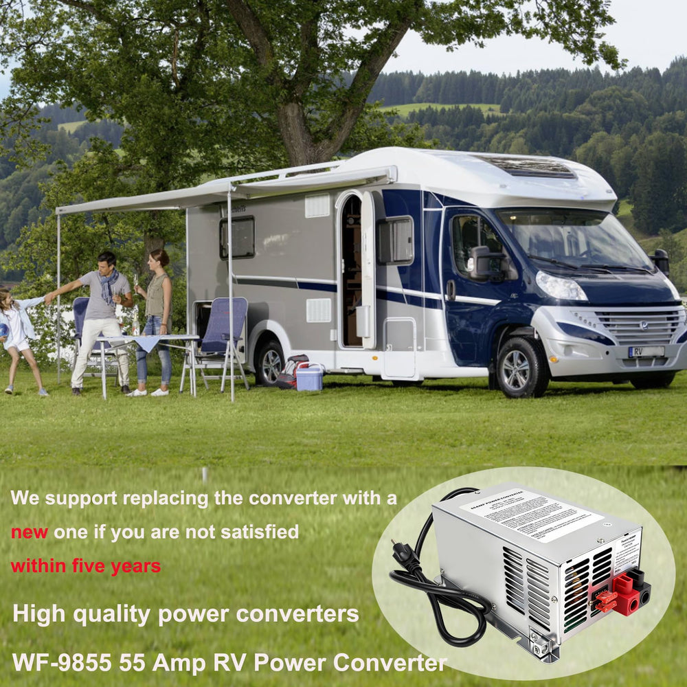 Xmnbl WF-9855 compatibility chart guiding supported RV models