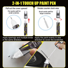 XNA Cypress Gray touch-up paint pen tip for precise dot scratches.