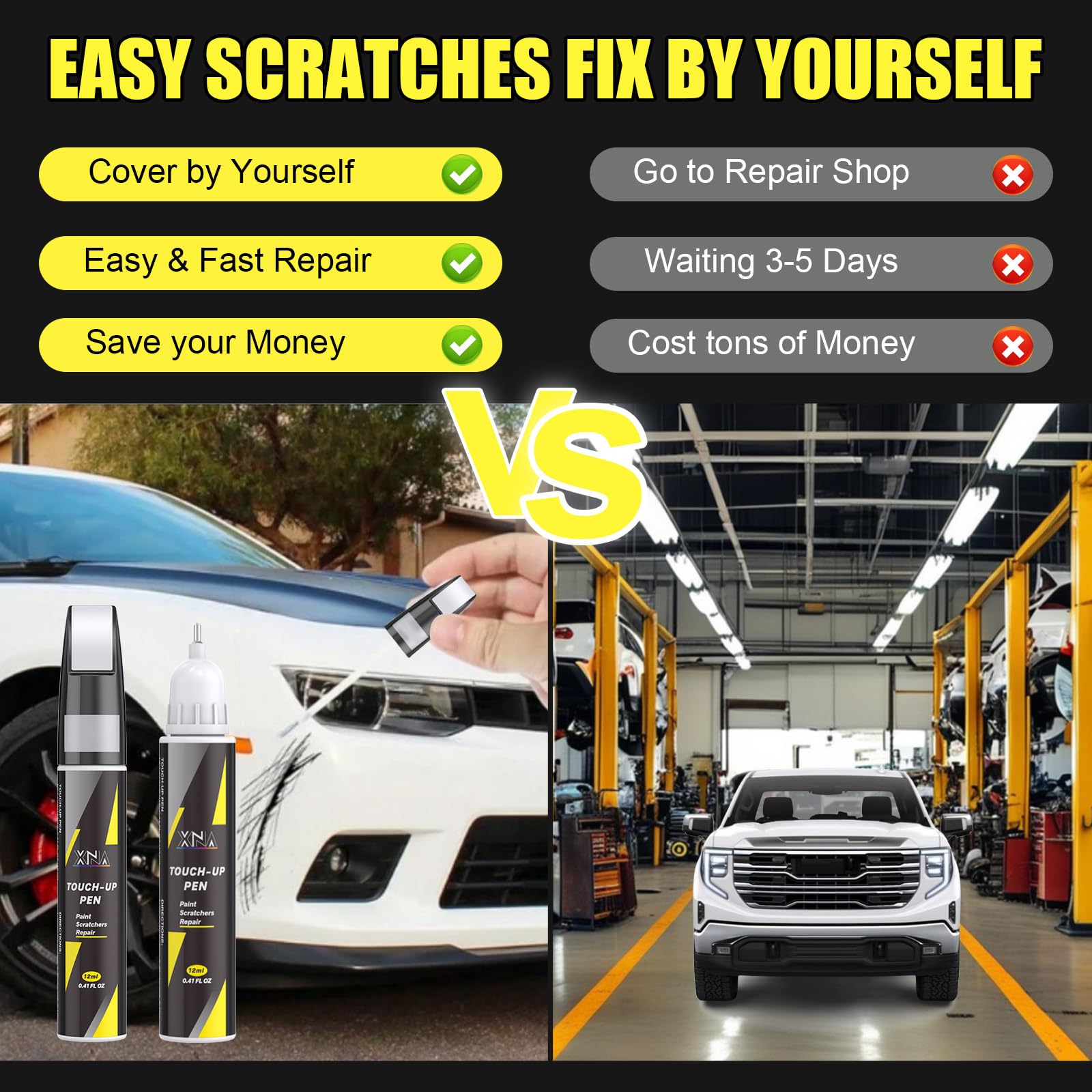 XNA Cypress Gray sealant finish provides waterproof and rust-proof protection.