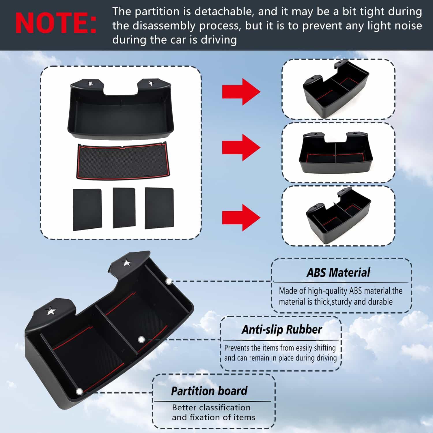 Xomzema precise fitment on Silverado/Sierra consoles.