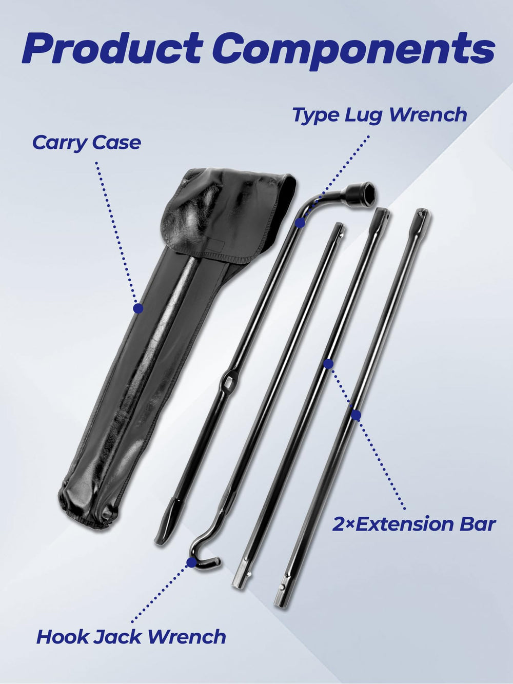 Xongjojo rust-resistant coating helps preserve tool longevity in regular use.