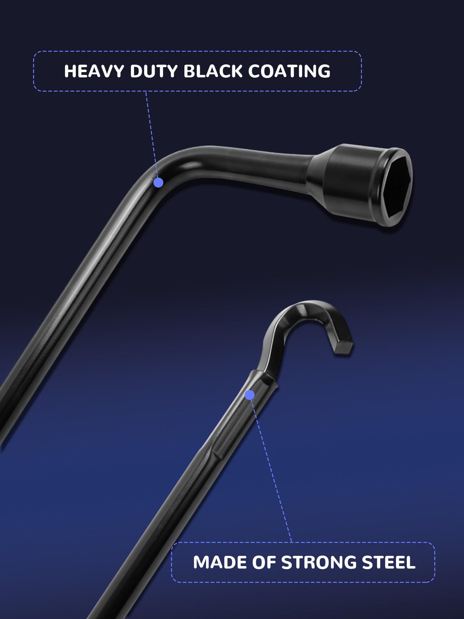 Xongjojo rust-resistant coating extends tool life during use.