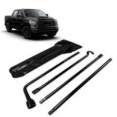 Xongjojo spare tire tool kit front view with durable forged wrenches for Tundra and Sequoia