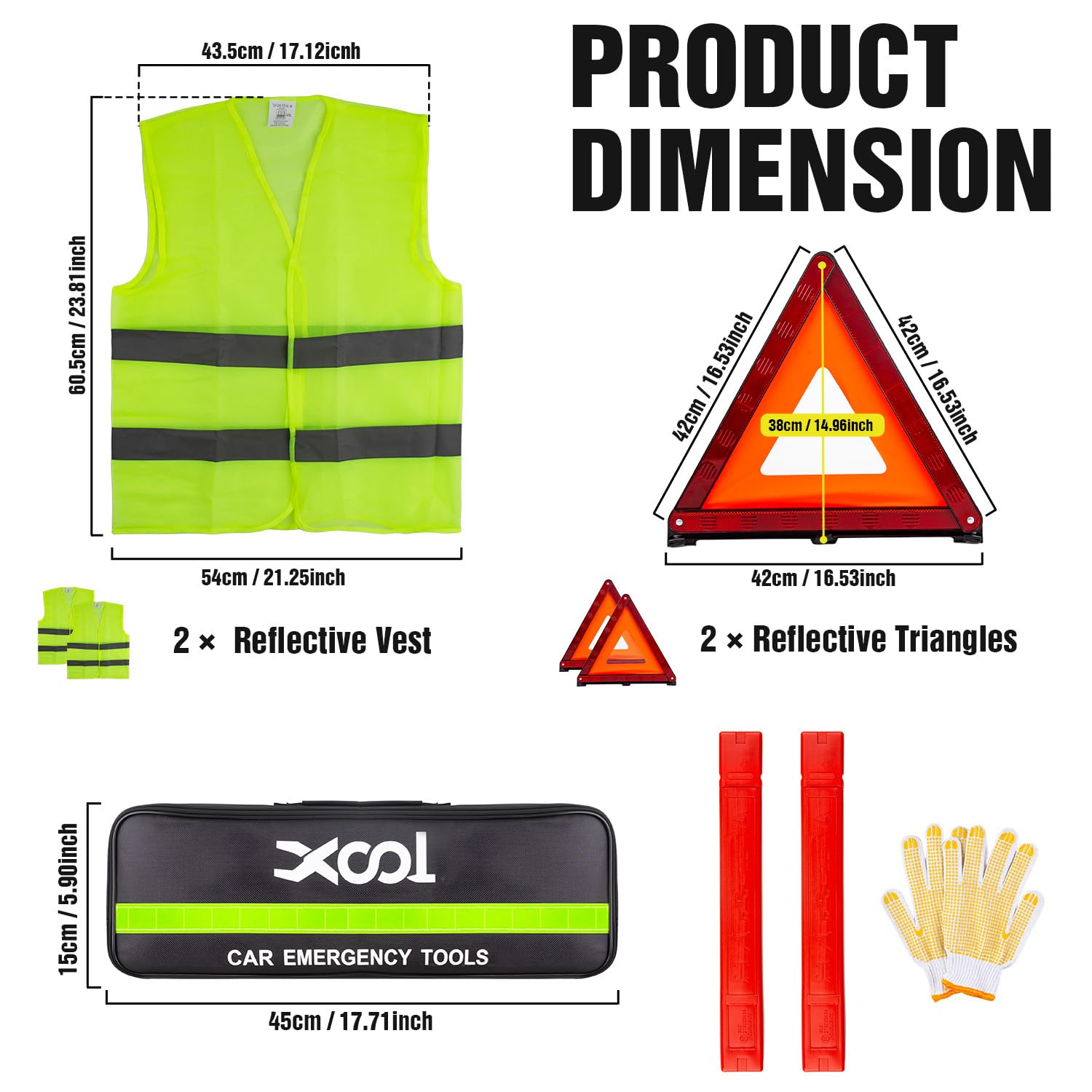 XOOL kit ready for nighttime emergency deployment