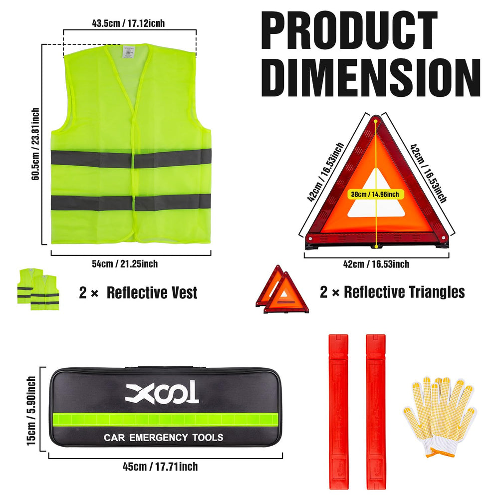 XOOL kit ready for nighttime emergency deployment