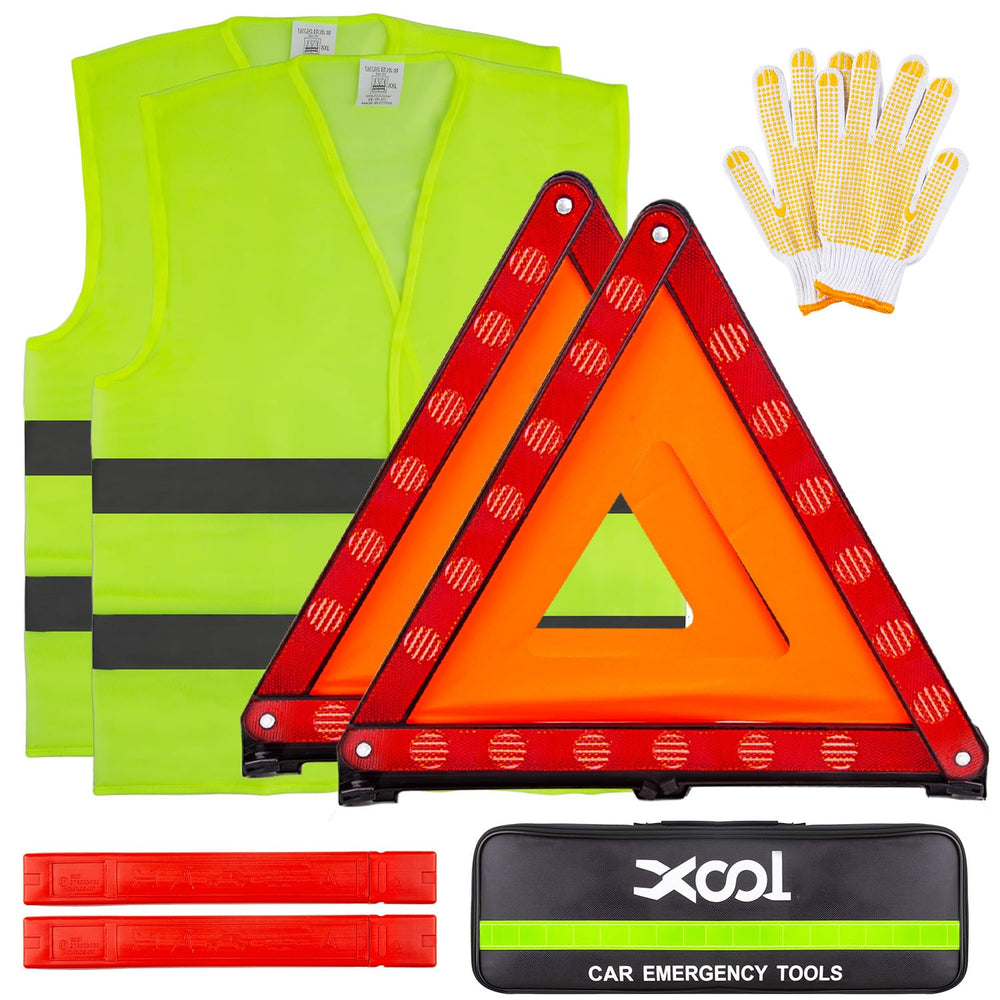 XOOL triangles front view for high roadside visibility