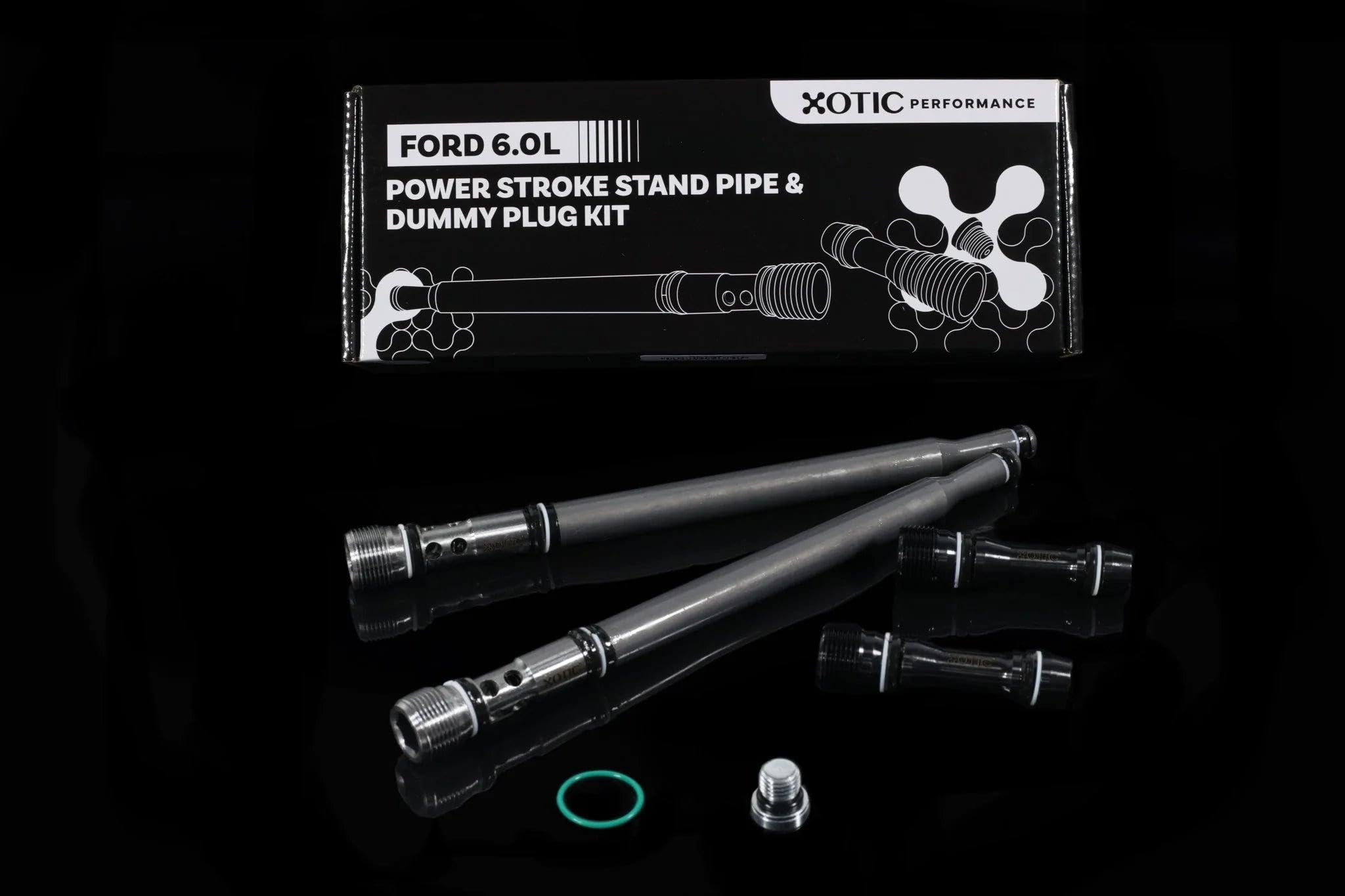 Xotic Performance dummy plug set with new seals for reliable rail sealing