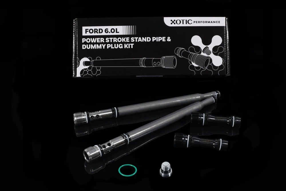 Xotic Performance dummy plug set with new seals for reliable rail sealing