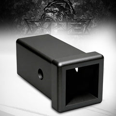 XPE trailer hitch receiver tube base in raw steel for custom welding.