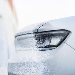XPEL Foam Soap used with a foam cannon for broad coverage and speed.