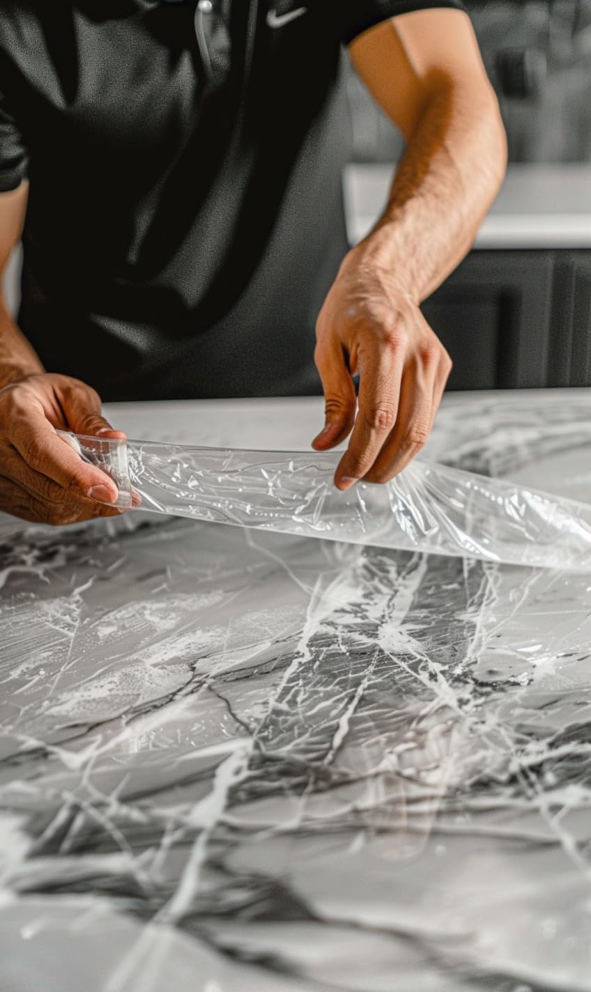 Wet installation with XPEL Gel ensures precise alignment and clean edges