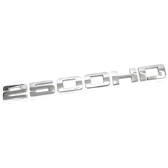 XPERTCELL 2500HD badge side view demonstrates seamless fit and reflective appeal.