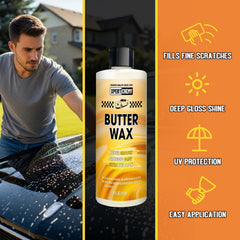 XPERTCHEMY Butter Wet Wax is safe for clear coats and wraps