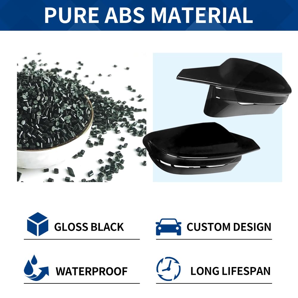 XPHAZZ side mirror cover, BMW compatibility note, suitable for select G-series vehicles