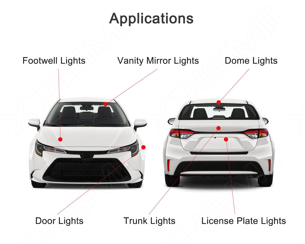 Xpismii Altima footwell light, bright feet-friendly lighting to spot pedals safely.