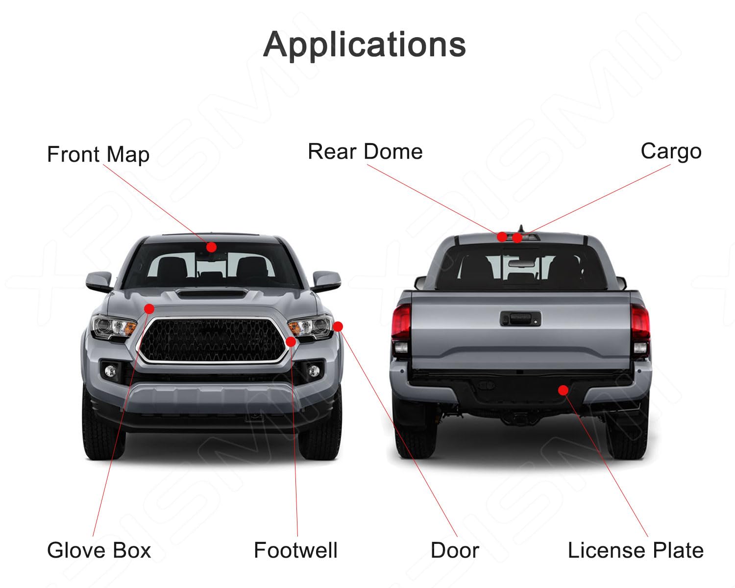 Install tool included with Xpismii Tundra interior lighting kit