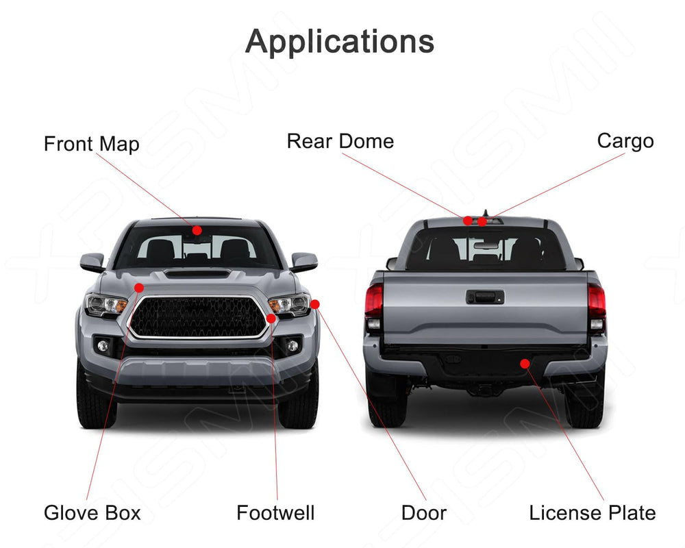 Install tool included with Xpismii Tundra interior lighting kit