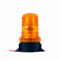 Xprite 30 LED amber beacon front view offers 360-degree visibility for work zones