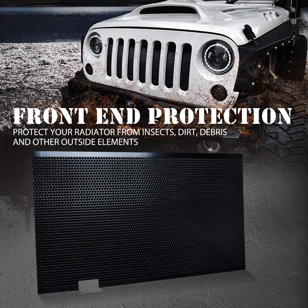 Xprite black matte grille accent integrates with stock grille.