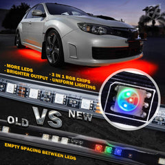 Xprite Bluetooth app control enables quick color changes and effects
