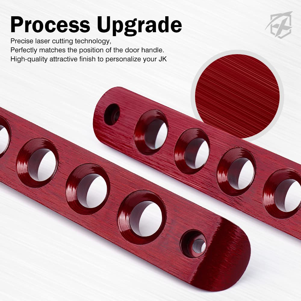 Xprite brushed aluminum tailgate handle cover protects finish while upgrading exterior.