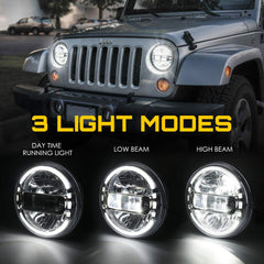 Xprite die-cast aluminum headlights deliver durable, weather-ready performance.